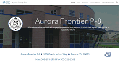 Desktop Screenshot of frontier.aurorak12.org