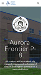 Mobile Screenshot of frontier.aurorak12.org