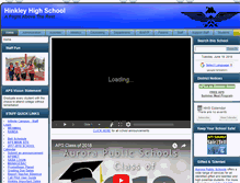 Tablet Screenshot of hinkley.aurorak12.org