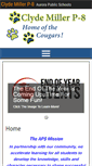 Mobile Screenshot of clydemiller.aurorak12.org