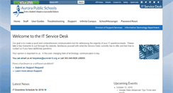 Desktop Screenshot of helpdesk.aurorak12.org