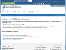 Tablet Screenshot of budget.aurorak12.org