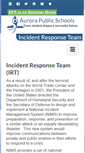 Mobile Screenshot of irt.aurorak12.org